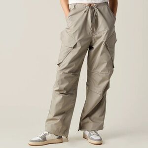 Agolde Tan Cargo Track Pants